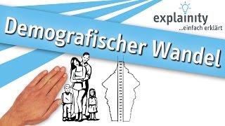 Demografischer Wandel einfach erklärt explainity® Erklärvideo [upl. by Anilave422]