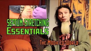 Septum Stretching ESSENTIALS THE MODIFIED WORLD [upl. by Cestar]