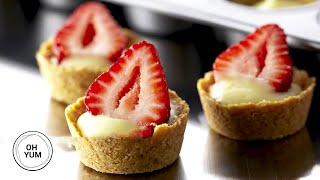 Professional Baker Teaches You How To Make CREAM TARTS [upl. by Issim]