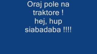 ORAJ POLE NA TRAKTORE [upl. by Atnuhs]