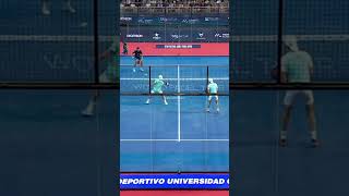 Galán INVENTS a NEW SHOT 🤯🤯 Padel Highlights bestofpadel [upl. by Anoirb213]