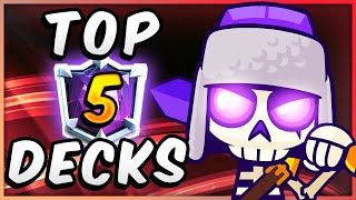 TOP 5 DECKS from the BEST PLAYERS IN THE WORLD 🏆 — Clash Royale December 2023 [upl. by Law]