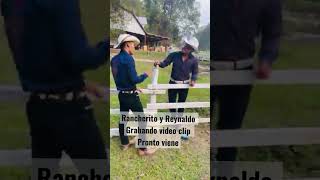 Rancheritocalibre58 y Reynaldo choc  grabando el video clip Vamos amarla los dos pronto viene [upl. by Anahsat845]