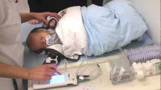 Newborn  Infant Hearing Screening  Madsen AccuScreen [upl. by Doxia]