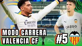 VISITAMOS el BERNABÉU y jugamos CONFERENCE LEAGUE  MODO CARRERA VALENCIA CF 5 FC 24 [upl. by Mufi]