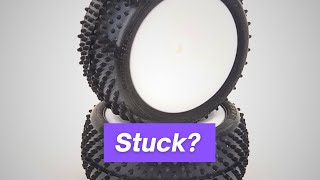 Removing RC tyres with Acetone the clean and simple way [upl. by Linsk]