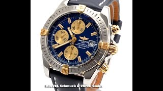 Breitling Chronomat Evolution in StahlGold Ref B13356 FM10406 [upl. by Ainegul630]