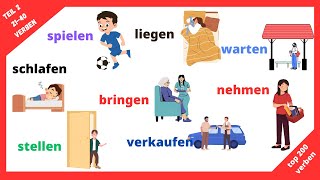 Mastering German Verbs Part 2 Present Past and Perfect Tense  A1B1  Grammar [upl. by Iy665]