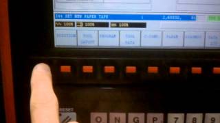 LoadTape input and SavePunch on Mazak Controls [upl. by Carver]