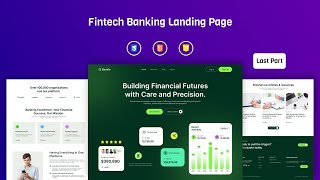 How To Build Fintech Banking Web Page HTML CSS amp JS Tutorial Last Part [upl. by Rudyard]