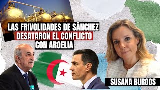 Susana Burgos Las frivolidades y las provocaciones de Sánchez han desatado el conflicto con Argelia [upl. by Mildrid]