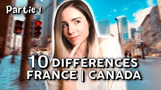 LES 10 VRAIES DIFFÉRENCES entre la FRANCE et le CANADA Montréal  PARTIE 1  par une française [upl. by Prudhoe]