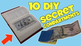 10 DIY Secret Safes You Can Use To Hide Money At Home  Simple Life Hacks Nextraker [upl. by Skolnik]