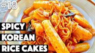 EASY VEGAN TTEOKBOKKI  18 30 Videos in 30 Days ♥ Cheap Lazy Vegan [upl. by Etnaud]