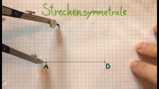 Streckensymmetrale Konstruktion [upl. by Sucitivel47]