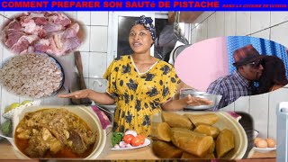 PISTACHE SAUTé  Plantain DANS LA CUISINE DE LETICIA avec ERIC LE RETOUR [upl. by Rexfourd]