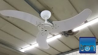 Ventilador de Teto Tron Búzios Max New Branco [upl. by Bearnard941]