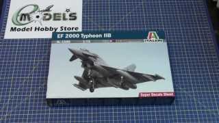 Italeri 172 Eurofighter EF2000 Typhoon  1340 wwweModelscouk [upl. by Jc10]