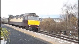 Trains at Kirkcaldy Rail Station 03122023 [upl. by Durrace]