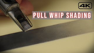 Tattoo Shading Techniques  PULL WHIP SHADING [upl. by Prescott]