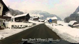 Switzerland 218 Camera on board Col du Jaun  Jaunpass [upl. by Stanislaw]