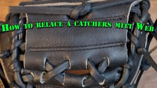 How to relace Catchers Mitt Web XS [upl. by Sosna]