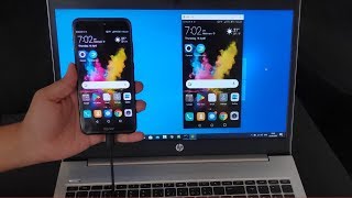 How to Connect Mobile to Laptop via USB Cable  Mirror your Android Screen to Laptop [upl. by Eednyl]