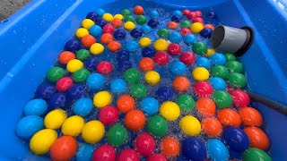 Water Marble Run ☆ Water Sound ASMR ☆ Underwater Tunnel  Lots of Marbles [upl. by Lange]