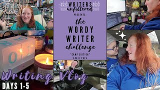 A Cozy Writing Vlog ✨ Wordy Writer Challenge Camp Days 15 [upl. by Letney]