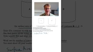 Scale Factor📐  Q17 Nov 2019 Paper 1H maths gcsemaths mathematics scale surfaceareaandvolume [upl. by Neyuq209]