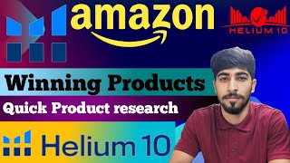 Helium 10 Products Research Tutorial For Amazon Find Profitable products New Tips 2024 [upl. by Haggai591]