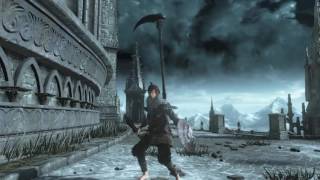 Dark Souls 3  Friede Scythe amp Valorheart Dual Moveset [upl. by Ivette]