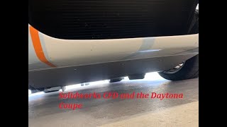 Solidworks CFD analysis of the Daytona CoupeCobra Daytona Build Video 217 [upl. by Onyx]