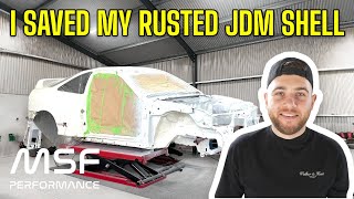 REBUILDING MY JDM HONDA INTEGRA DC2 EP3 [upl. by Gravante761]