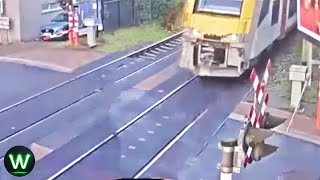 Tragic Moments Shocking Train Moments Filmed Seconds Before Disaster That Are Pure Nightmare Fuel [upl. by Hakaber]