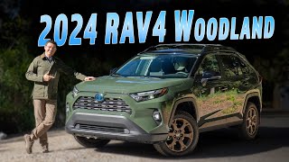 2024 Toyota RAV4 Hybrid Review  The RAV4 Woodland Is The quotOffRoadquot Hybrid For The Woodsy Crowd [upl. by Chavez]