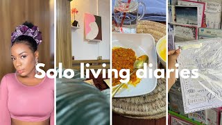 Solo Living Diaries 🌼  Days in my Life 🏠  Life of a Nigerian girl [upl. by Cristiona]