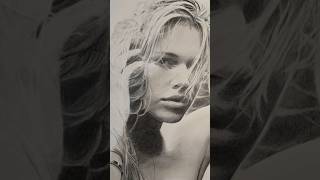 hyper realistic drawing with graphite pencil hyperrealisticart hyperrea [upl. by Pancho]