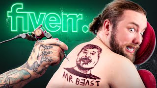 We Paid Fiverr Artists for Terrible Tattoos Then Got Them [upl. by Ahsropal]