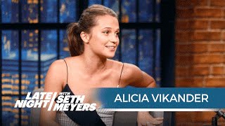 Alicia Vikander talks about The Light Between Oceans 2016 [upl. by Laney758]