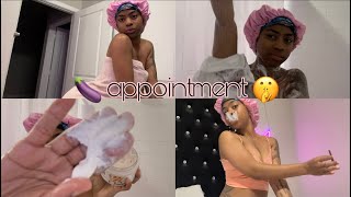 2am GRWM for a D appointment with my man  🐱 care  oral hygiene 👅 exfoliating etc [upl. by Sampson378]