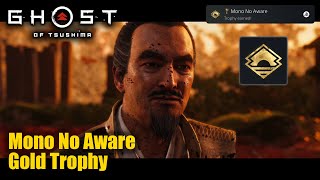 Ghost of Tsushima  Mono No Aware Trophy Guide Accept the burden of your new mantle [upl. by Eyak238]