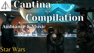 Star Wars Cantina Music Compilation and Ambiance [upl. by Lorri]