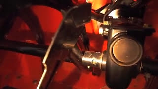 Ariens snow blower deluxe greasing the auger shaft [upl. by Harned972]