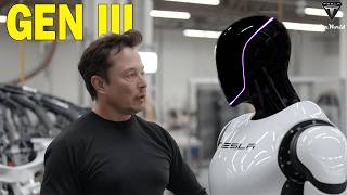 Elon Musk ANNOUNCES New Tesla Bot 20  Optimus Gen 3 BIG Upgrade Design amp Features  DECEMBER [upl. by Schwing337]