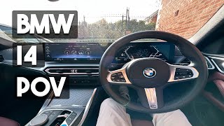 BMW i4 eDrive40 M Sport Electric Test Drive [upl. by Gnanmos]