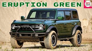 2022 Ford Bronco in Eruption Green [upl. by Sheley]