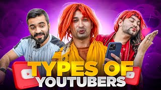 Types of YouTubers  DablewTee  WT [upl. by Arney]