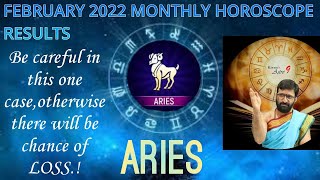 Aries February 2022  February 2022 Monthly Horoscope In English  Aries  Kirans Astro 9 [upl. by Ahseyt]