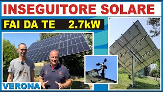 INSEGUITORE fotovoltaico faidate [upl. by Sirod]